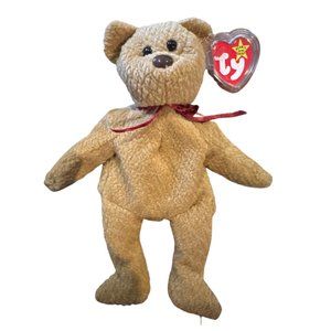 Ty Beanie Babies Curly The Bear - NWMT